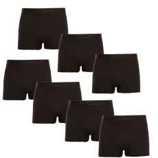Nedeto 7PACK Férfi boxeralsó Nedeto fekete (7NB001) L