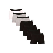 Nedeto 7PACK tarka Nedeto férfi boxeralsó (7NDTB1002) XXL férfi alsó