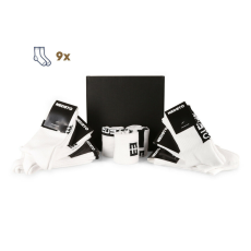 Nedeto 9PACK zokni Nedeto sport magas fehér (9NOB1) S