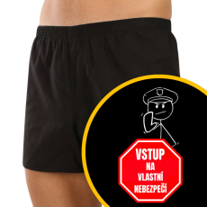 Nedeto Férfi bő szárú boxeralsók Nedeto A belépés saját felelősségre történik. (1NTF8) XL