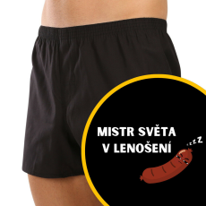Nedeto Férfi bő szárú boxeralsók Nedeto Világbajnok (1NTF4) XXL