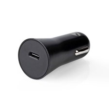 Nedis 20W-os USB-C autós töltő fekete (CCPD20W101BK) mobiltelefon kellék