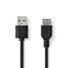 Nedis aktív USB 2.0 hosszabbítókábel 0,2m fekete (CCGP60010BK02) (CCGP60010BK02) kábel és adapter
