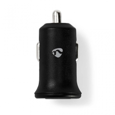 Nedis autós töltő 2.4 A 2xUSB-A fekete (CCHAU240ABK) mobiltelefon kellék
