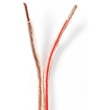 Nedis CABR4000TR150 hangszórókábel 2x 4,00 mm2 - 15 m kábel és adapter