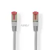 Nedis Cat 6 kábel | RJ45 Dugasz | RJ45 Dugasz | SF/UTP | 10.0 m | Kerek | PVC | Szürke | Label