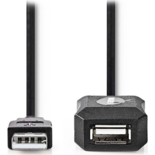 Nedis CCGL60EXTBK100 aktív USB hosszabító, 10m (CCGL60EXTBK100) kábel és adapter