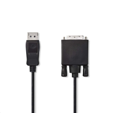 Nedis CCGP37200BK10 DisplayPort - DVI kábel 1,0 m fekete (CCGP37200BK10) kábel és adapter