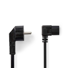 Nedis CEGL10020BK20 220V Hálózati tápkábel 2m - Fekete (CEGL10020BK20) kábel és adapter