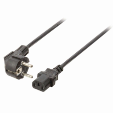 Nedis CEGP10000BK50 tápkábel Fekete 5 M F típusú hálózati csatlakozó IEC C13 kábel és adapter