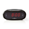 Nedis Digitális Rádiós Ébresztőóra 0,6" LED FM 20 Előbeállítás Szundi