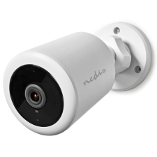 Nedis IP kamera/ bullet/ Full HD 1080p/ 2Mpx/ objektív 4 mm/ IP65/ éjszakai látás/ hálózati táp/ 12 V adapter/ fehér megfigyelő kamera