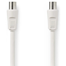 Nedis Koax Összekötő Fehér 1.5m CSGP40200WT15 kábel és adapter