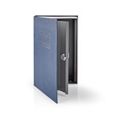 Nedis könyvszéf kék-ezüst (BOOKSEDM01BU) (BOOKSEDM01BU) széf