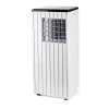 Nedis Mobil klíma 2,6kw ACMB3WT9 9000 BTU 80 m³ 3 -Fokozat távirányító Automatikus kikapcsolás időzítő 3 az 1-ben - légkondicionáló, ventilátor és páramentesítő egyben páramentesítő 24l/nap klíma beszerelő csomaggal