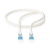 Nedis Nedis CCTB85321AL05 UTP / FTP Cat6 patch kábel, RJ45 aranyozott érintkezők, LSZH, fonott / PVC, ezüst, hossz 0.5m