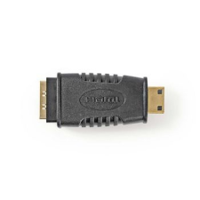Nedis Nedis HDMI™ adapter | HDMI Mikro-csatlakozó - HDMI-aljzat | Fekete kábel és adapter
