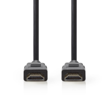 Nedis Nedis Nagy sebességű HDMI™ kábel Ethernet átvitellel | HDMI™-csatlakozó – HDMI™-csatlakozó | 1,0 m | Fekete kábel és adapter