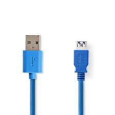 Nedis Nedis USB 3.0 kábel | A Dugasz - A Aljzat | 2,0 m | Kék kábel és adapter