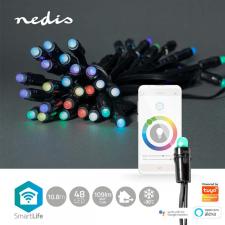 Nedis SmartLife Dekoratív LED | Pártlámpák | Wi-Fi | RGB | 48 LED&#039;s | 10.80 m | Android™ / IOS karácsonyi dekoráció