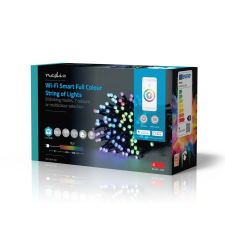 Nedis SmartLife WiFi RGB LED fényfüzér 20m (WIFILX01C168) (WIFILX01C168) karácsonyfa izzósor