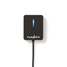 Nedis UHUBU2410BK USB Type-A 2.0 HUB (2 port) (UHUBU2410BK) hub és switch