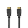 Nedis Ultra High Speed ?HDMI ™ kábel | HDMI™ Csatlakozó | HDMI™ Csatlakozó | 8K@60Hz | 48 Gbps | 1.00 m | Kerek | 6.0 mm | Fekete | Label