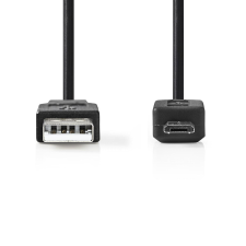 Nedis USB-A apa - MicroUSB-B apa Adatkábel 5m - Fekete kábel és adapter