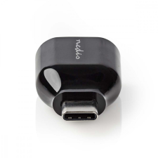 Nedis USB-C™ Adapter | USB 3.2 Gen 1 | USB-C™ Dugasz | USB-A Aljzat | 5 Gbps | Nikkelezett | Fekete | Doboz kábel és adapter