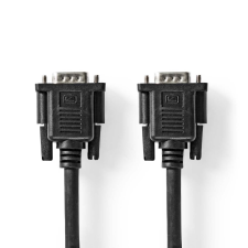 Nedis VGA apa - VGA anya kábel 5m fekete (CCGP59100BK50) (CCGP59100BK50) kábel és adapter