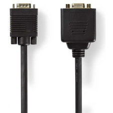 Nedis VGA/D-Sub Elosztó Fekete 20cm CCGP59120BK02 kábel és adapter