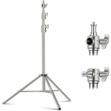 Neewer Acél Stúdióállvány -Vaku LED Lámpa-tartó állvány (280cm) fotó állvány