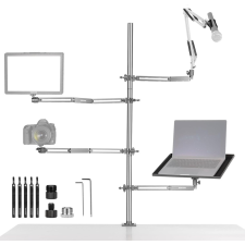 Neewer Asztali Fotós Állványkészlet -4-karos Querarm Desktop Stand fotó állvány