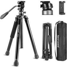 Neewer Videós Utazóállvány / Kamera Tripod (156cm) fotó állvány