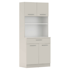  Négyajtós szekrény, kasmír, DOMIS NEW bútor