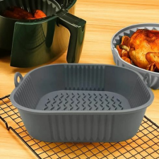  Négyszög Forrólevegős sütőhöz szilikon betét 18.5 cm (1db) sütés és főzés