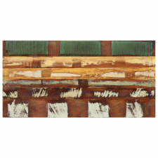  négyszögű tömör újrahasznosított fa asztallap 60x120cm 15-16mm bútor