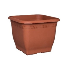  Négyzetes 60x60 cm cserép+alj 2 színben kerti tárolás