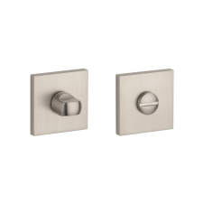 Négyzetrozetta STILE Q SLIM 7MM MSN - Szatén nikkel WC 4x4 zár és alkatrészei