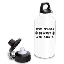 Nem eszek semmit, ami kakil - Fémkulacs kulacs, kulacstartó
