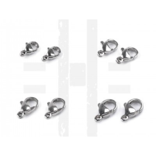  Nemesacél delfinkapocs - 2 db dekorációs kellék