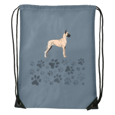 Német dog - Sport táska szürke tornazsák