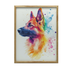 NÉMET PÁSZTOR KERET NÉLKÜLI FALI PLAKÁT 50x70 CM MATT PAPÍR grafika, keretezett kép