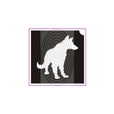  Németjuhász kutya (csss0261) csillámtetoválás