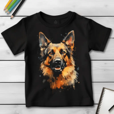  Németjuhász póló (Gyerek)(Színes 2) gyerek póló