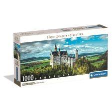 Németország Neuschwantein 1000 db-os panorama Compact puzzle Clementoni puzzle, kirakós