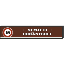 Nemzeti Dohánybolt világító tábla 250 cm x 50 cm led rendszer tartozék