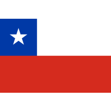 Nemzeti lobogó ország zászló nagy méretű 90x150cm - Chile, chilei ajándéktárgy