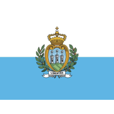 Nemzeti lobogó ország zászló nagy méretű 90x150cm - San Marino ajándéktárgy