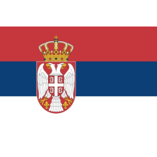  Nemzeti lobogó ország zászló nagy méretű 90x150cm - Szerbia, szerb ajándéktárgy